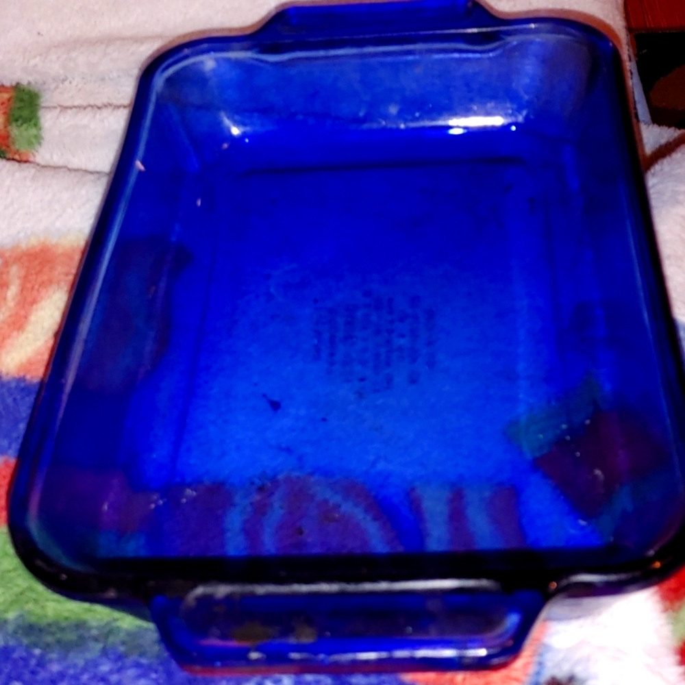Blue cobalt vintage Cool Cake Pan Like New rare
